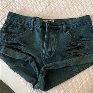 One Teaspoon denim shorts